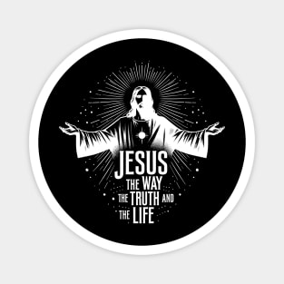 Jesus The Way The Truth and The Life Magnet